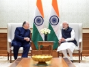 His Highness The Aga Khan meets with Prime Minister Narendra Modi in New Delhi  2018-02-21